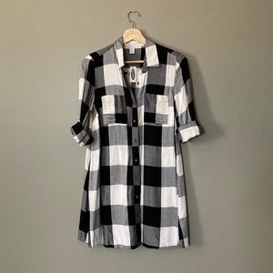 Old Navy Buffalo Plaid Dress